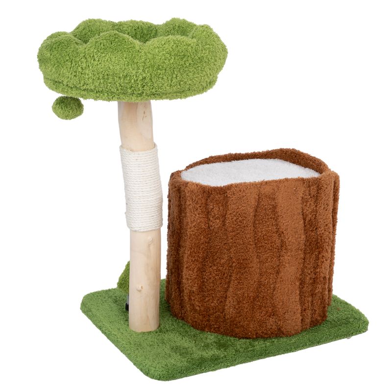 TIAKI Nature Maple Scratching Tree Green/Brown