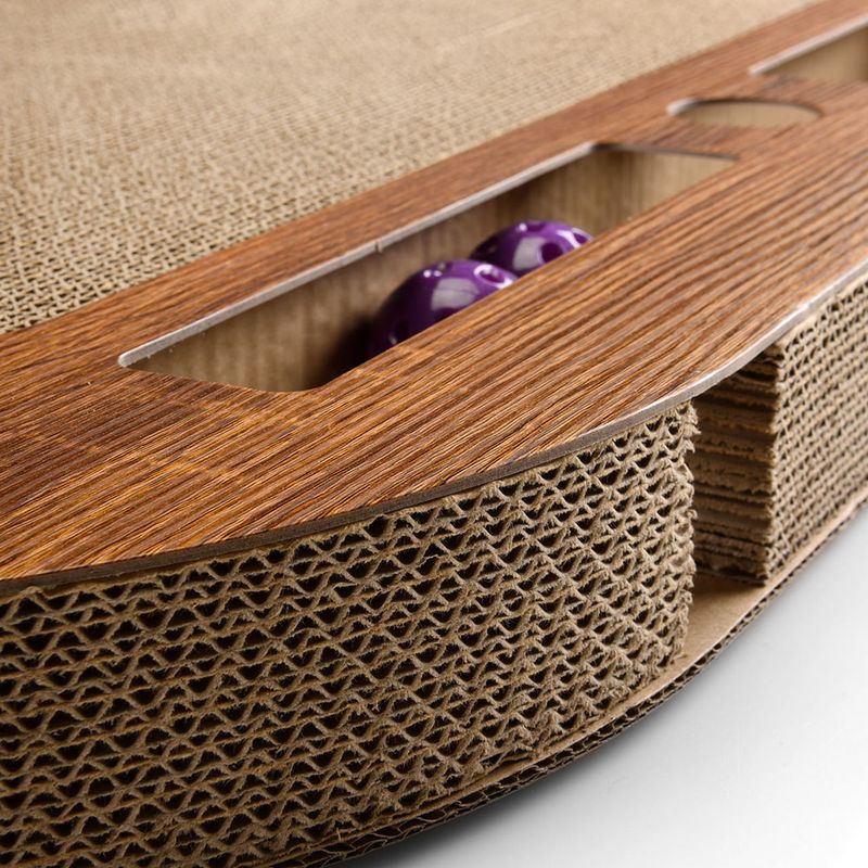 Canadian Cat Company PlayPlate XL Walnut approx. 85 x 54 x 5.8cm (L x W x H)