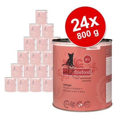 catz finefood Saver Pack 24 x 800g Beef & Veal