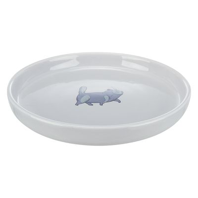 Trixie ceramic bowl flat and wide 600 ml, diameter 23 cm