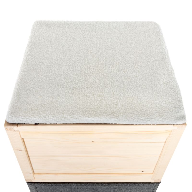 Cubist Cat House 40 x 40 x 96 cm (L x W x H)