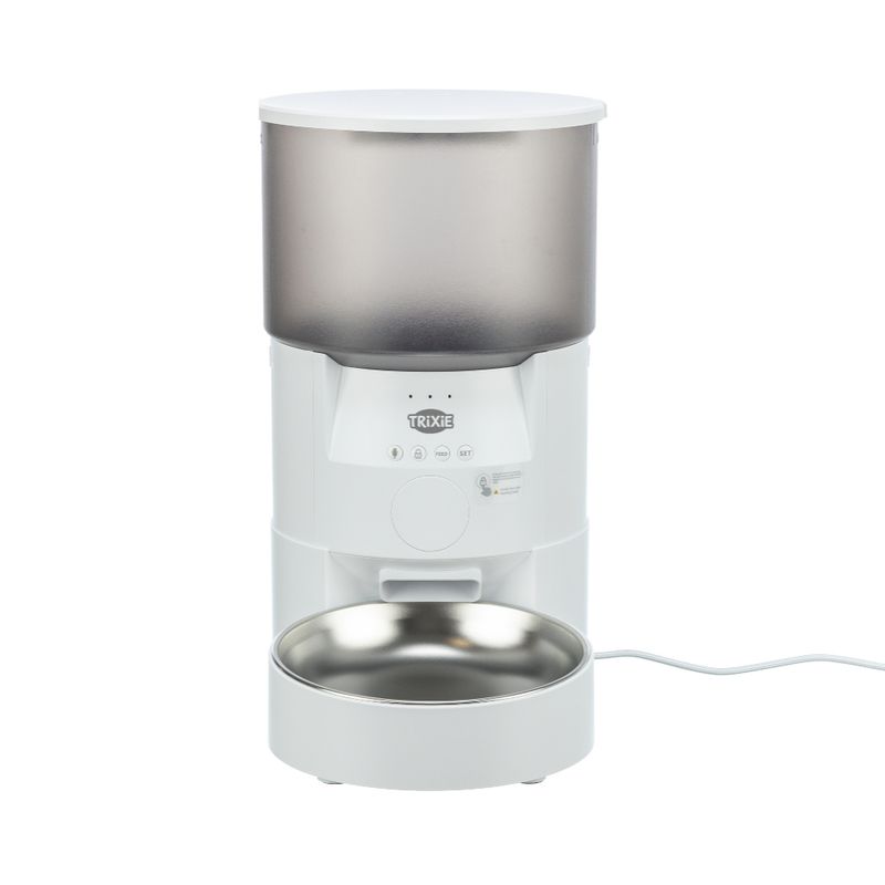 Trixie TX-S Smart Automatic Feeder Up to 3 Litres of Dry Food - White
