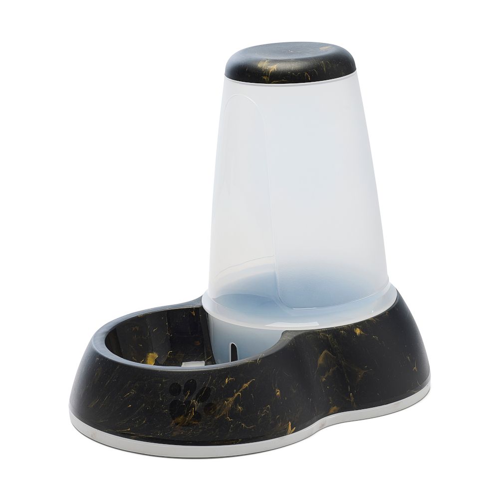 Savic Loop Food Dispenser Black & Gold