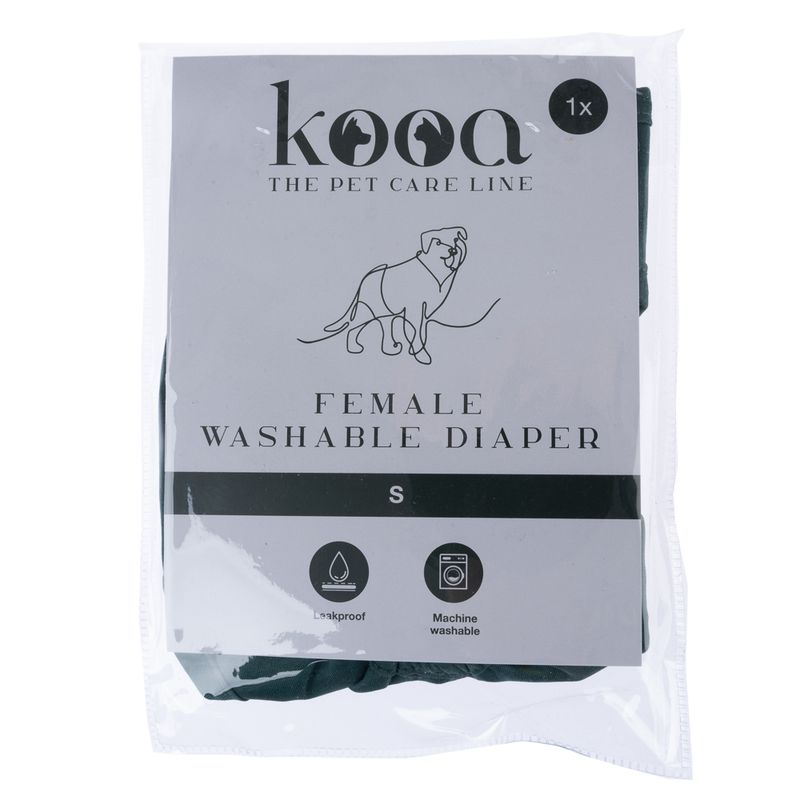 kooa Washable Nappy for Female Dogs Size XS