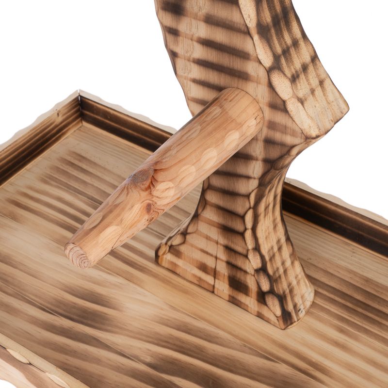 TIAKI Wooden Parrot Perch 50.5 x 29 x 52 cm (L x W x H)