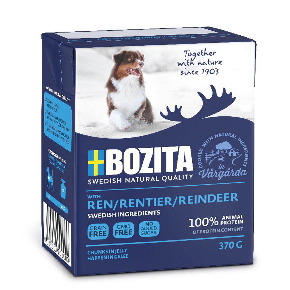 Bozita Chunks in Jelly 6 x 370g Chicken & Rice