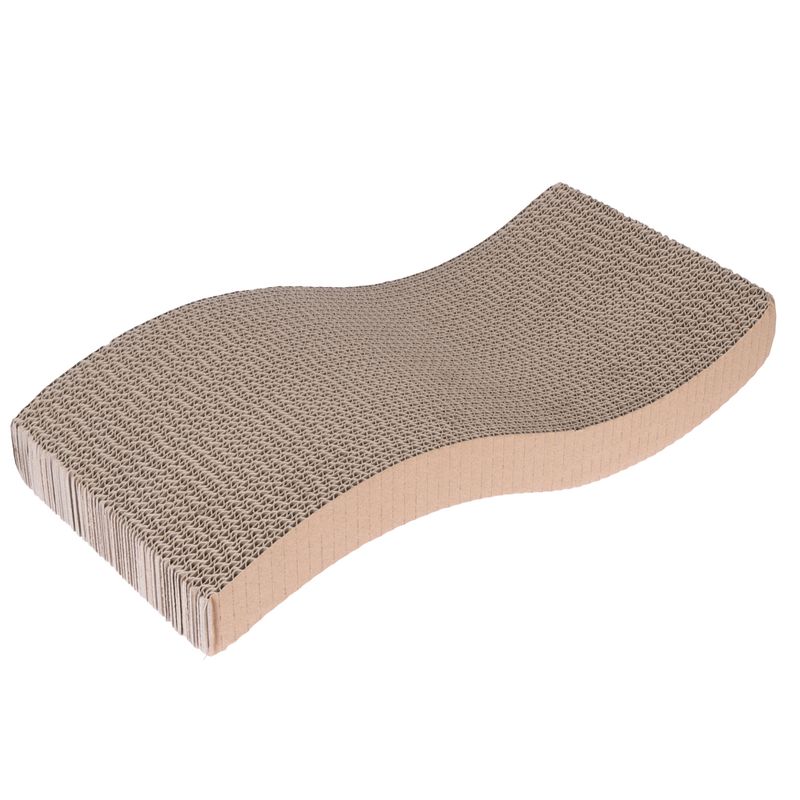 zooplus Basics Wave Scratcher 40 x 20 x 7.5 cm (L x W x H)