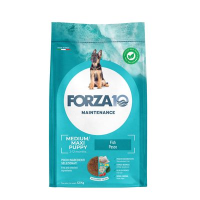Forza 10 Maintenance Medium/Maxi Puppy with Fish 12kg