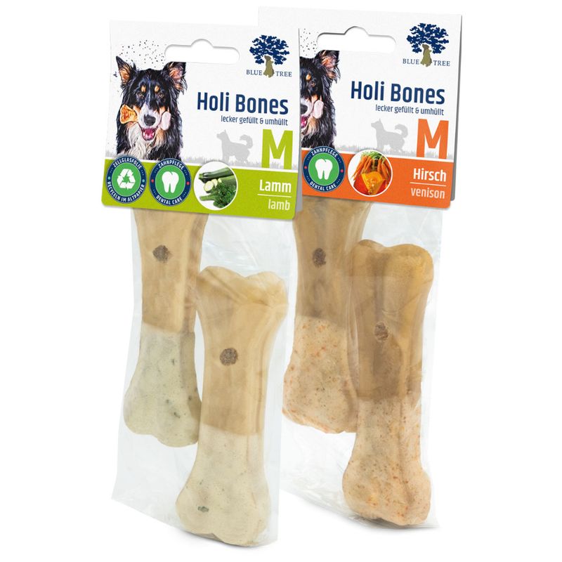 Blue Tree Holi Bones Lamb & Venison Size S (2 x Lamb, 2 x Venison)