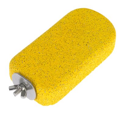 TIAKI Wide Pumice Bird Perch 13.5 x 7 x 2.8 cm (L x W x H)