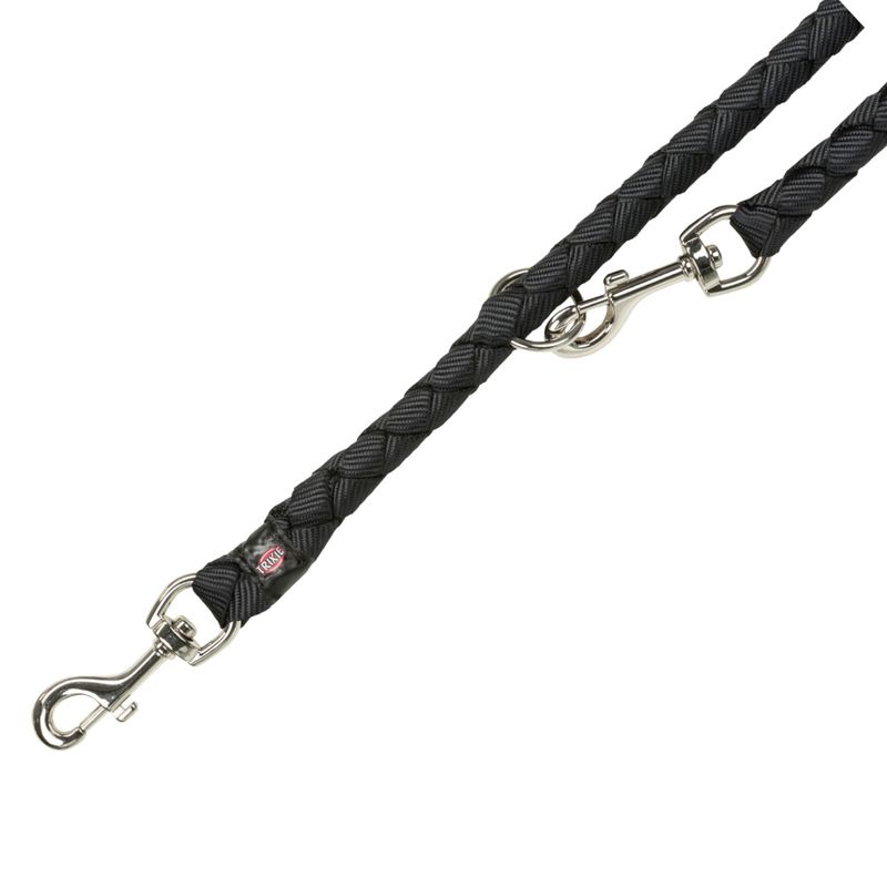 Trixie Cavo extension leash, black Size S - M: 200 cm long, diameter 12 mm