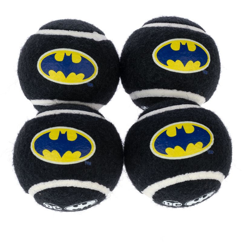 Warner Bros™ DC Batman Tennis Ball Set Set of 4 (each diameter 6.3cm)