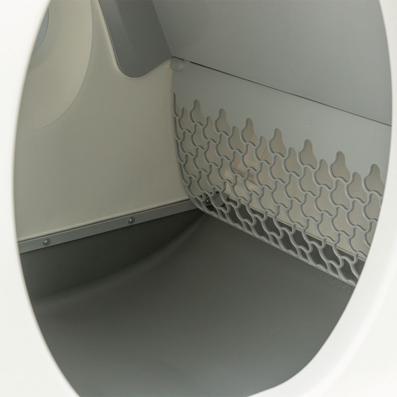 Trixie Self-Cleaning Cat Litter Box White