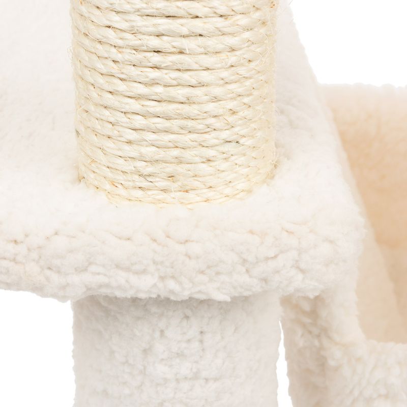 La Digue II Cat Tree Wool White