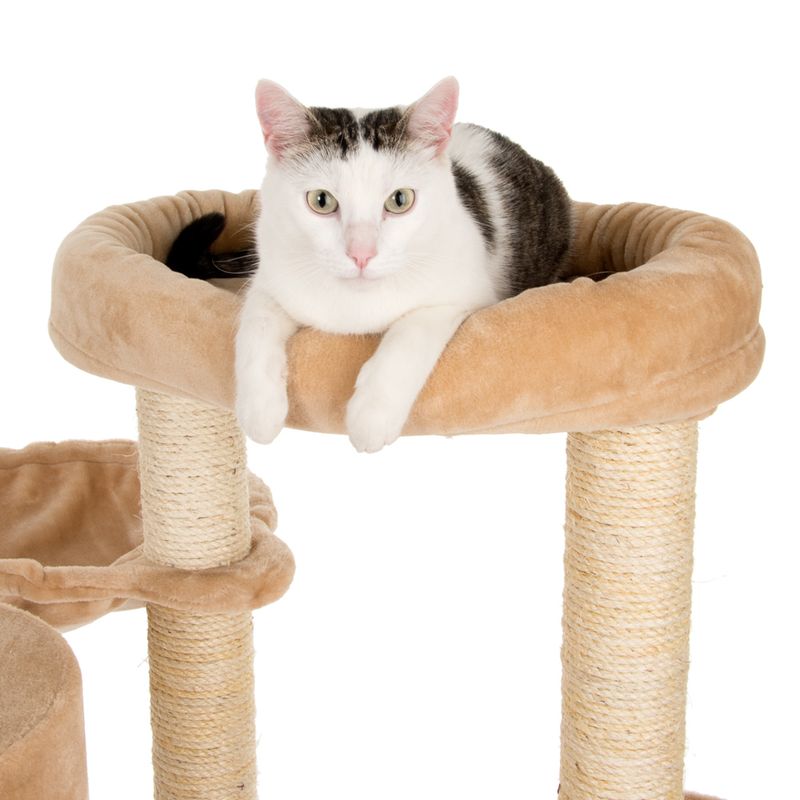 Bear's Den Cat Tree Light Grey