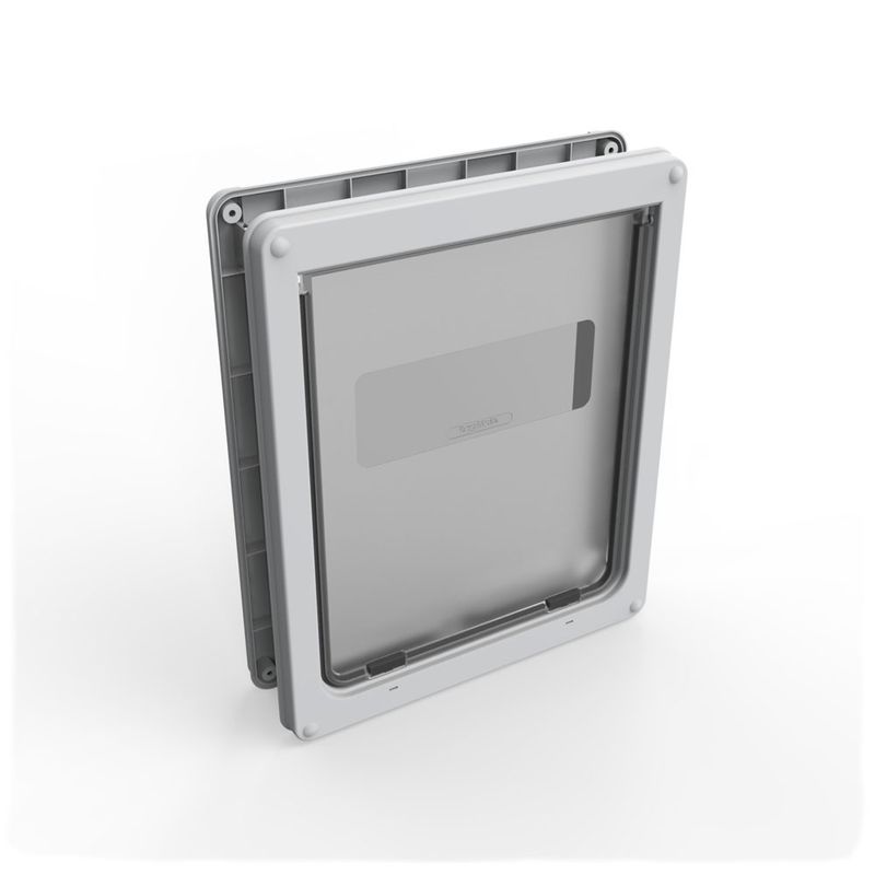 Dog Mate Large Dog Flap White