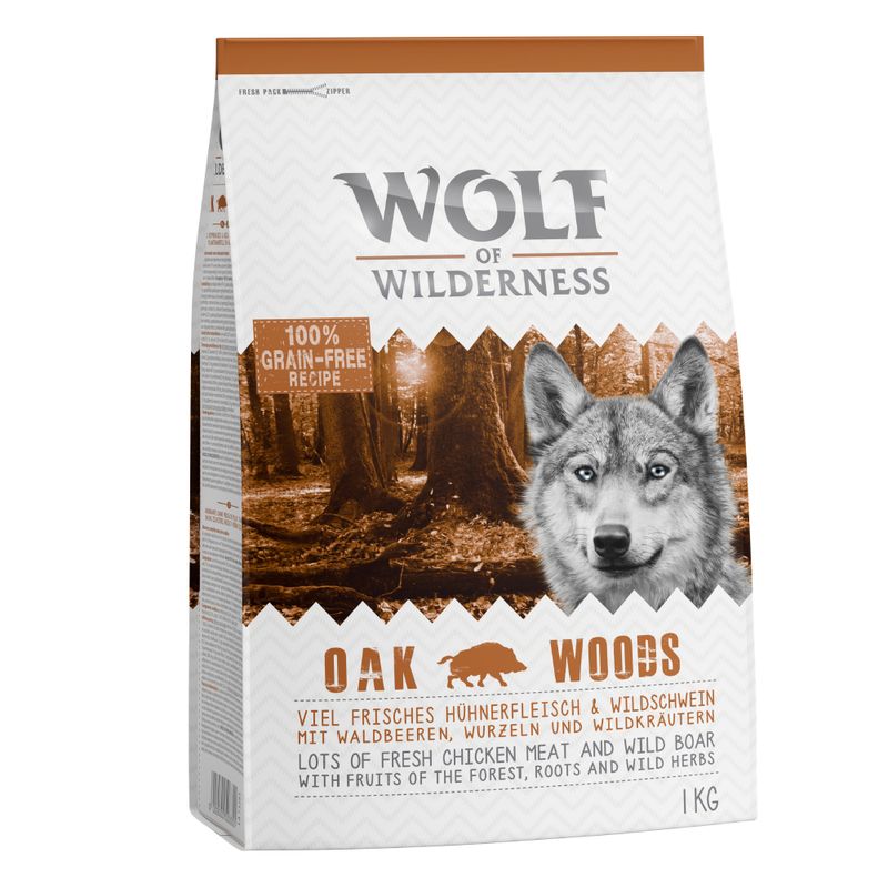Wolf of Wilderness Classic Mixed Trial Pack 5 x 1kg