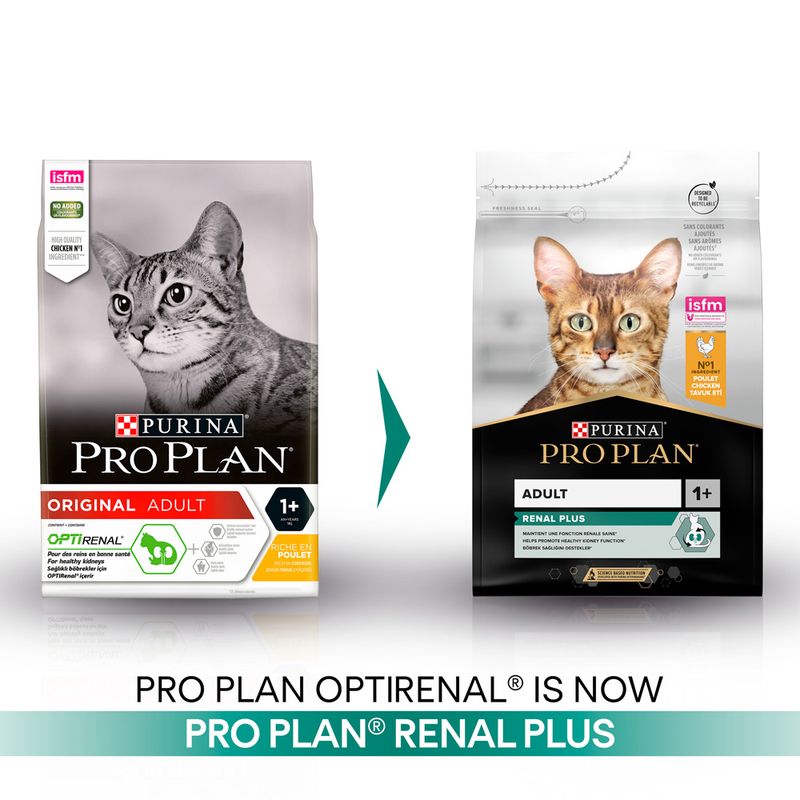 PURINA PRO PLAN Adult Renal Plus Rich in Chicken 3kg