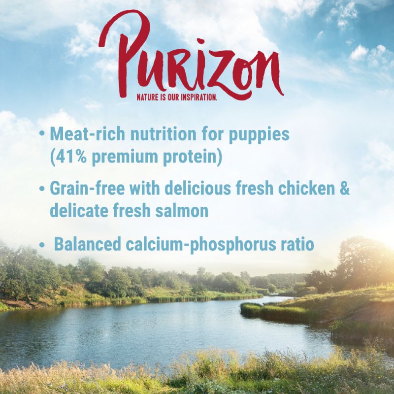 Purizon Puppy Chicken with Fish – Grain-free 12kg
