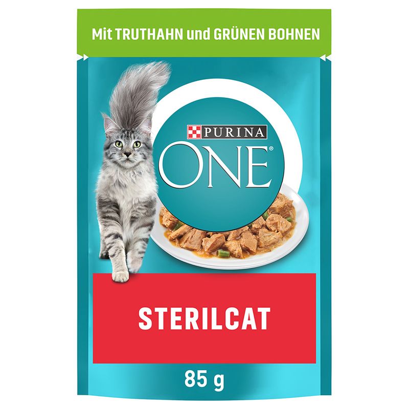 PURINA ONE SterilCat with Salmon & Carrots (13 x 85g)