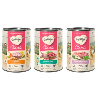 Feringa Classic Meat Menu 6 x 400g Classic Mix 1 (3 Varieties)