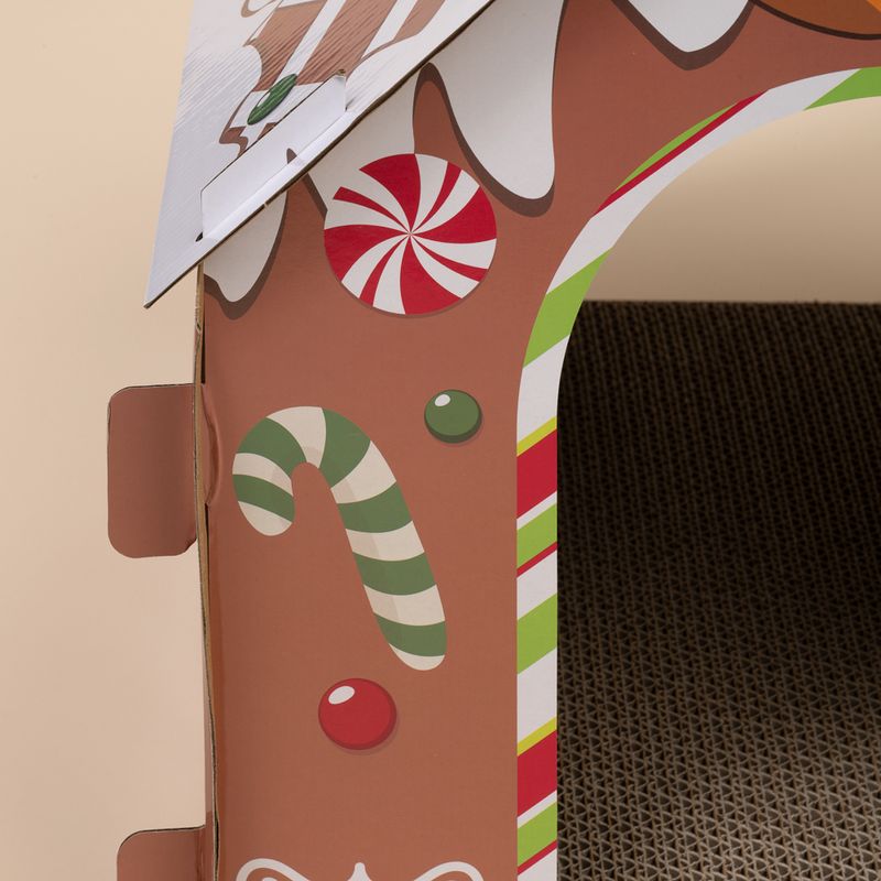 TIAKI Gingerbread House for Cats 37 x 36 x 40.5 cm (L x W x H)