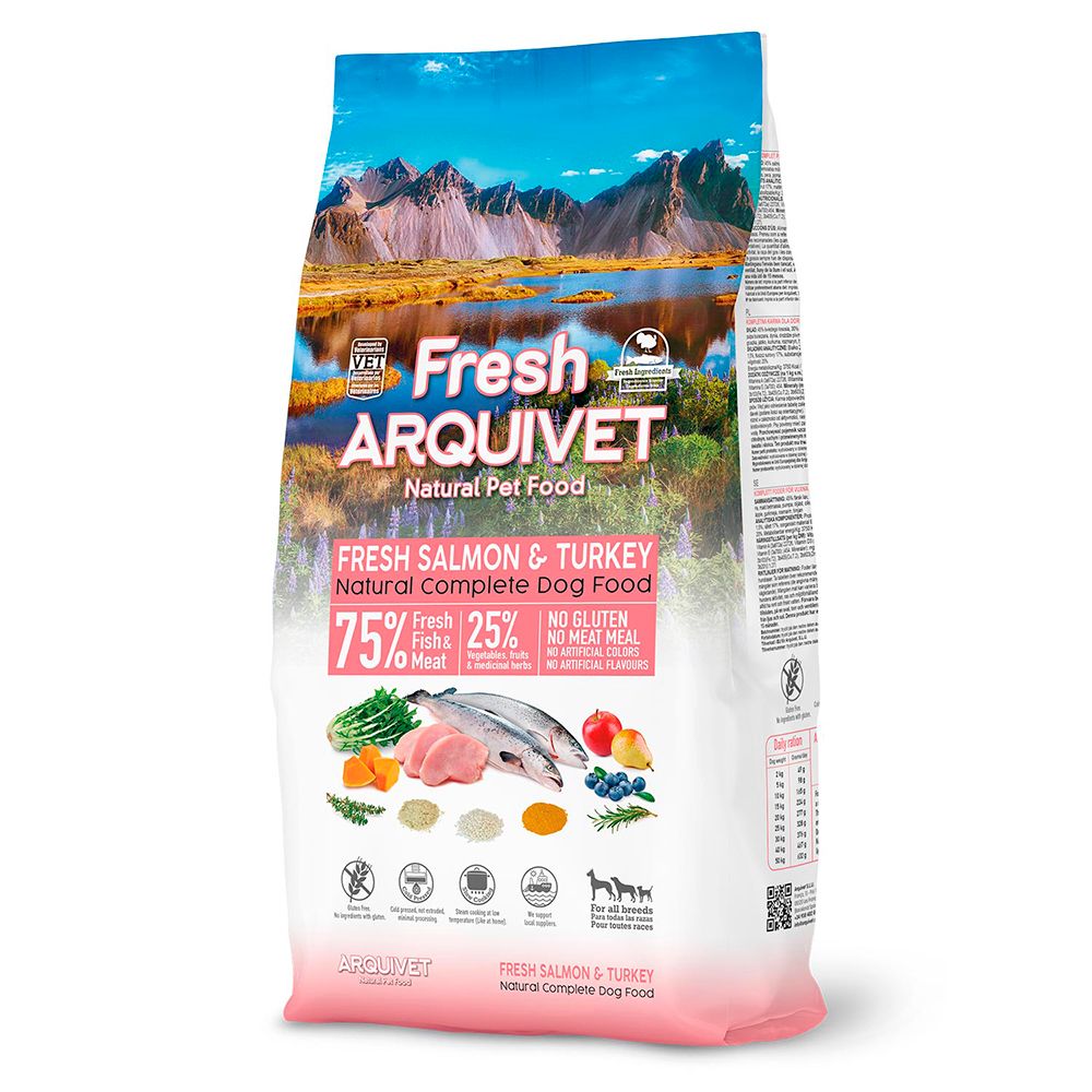 Arquivet Fresh Salmon & Turkey 2.5kg