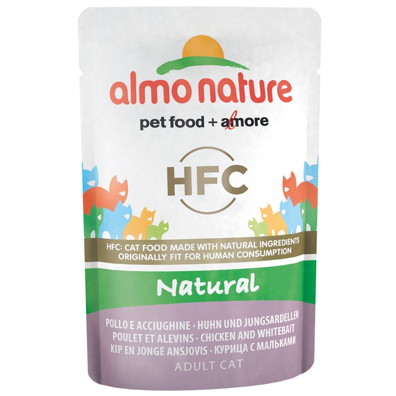 Almo Nature HFC Jelly Pouch 6 x 55g Chicken Fillet