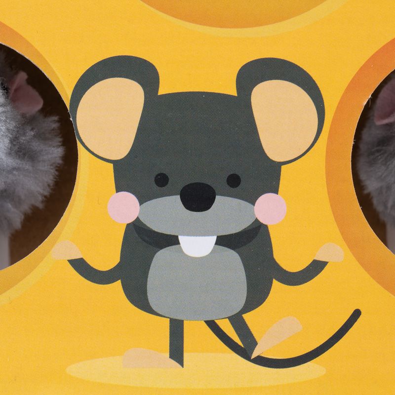 TIAKI Whack-a-Mole 2-in-1 Cat Toy 36 x 26 x 6 cm (L x W x H)