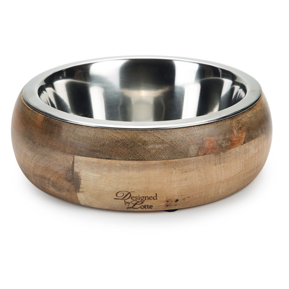 Designed by Lotte Mandira Wooden & Stainless Steel Bowl 350ml