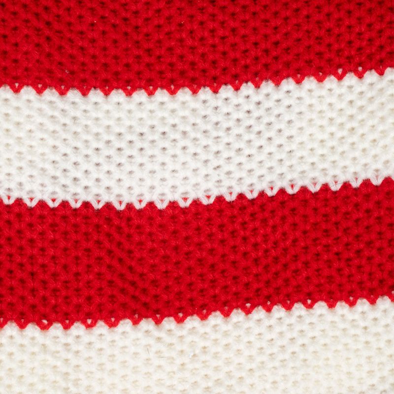 TIAKI Red Striped Jumper for Dogs Size M: approx. 30.5cm Back Length