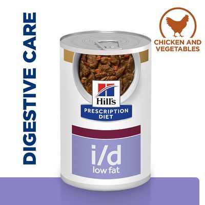 Hill’s Prescription Diet Canine i/d Digestive Care Low Fat Stew - Chicken 12 x 354g