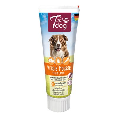 Tubidog Veggie Mousse with Potato, Apple & Carrot 75g