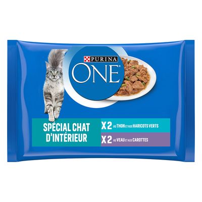 PURINA ONE Indoor Cat 8 x 85g