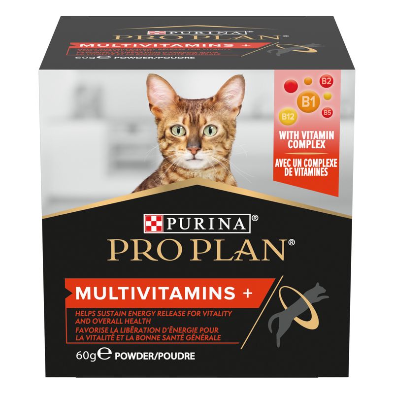 PRO PLAN Multivitamins Adult Cat Supplement Powder 60g