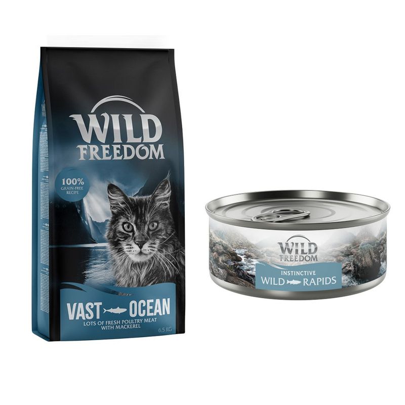 6.5kg Wild Freedom + 6 x 70g Instinctive Wet Food - Special Bundle!* Adult \
