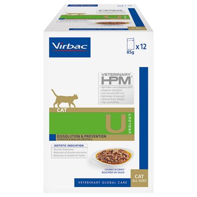Virbac Veterinary Cat Urology Dissolution & Prevention 12 x 85g
