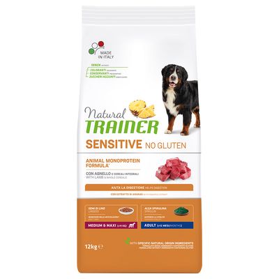 Natural Trainer Sensitive Adult Medium & Maxi with Lamb 3kg