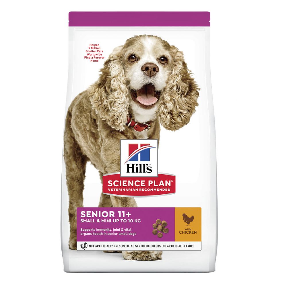 Hill's Science Plan Senior 11+ Small & Mini with Chicken 1.5kg