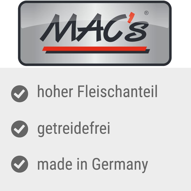 MAC's Cat Kitten 6 x 200 g Kitten veal & chicken hearts