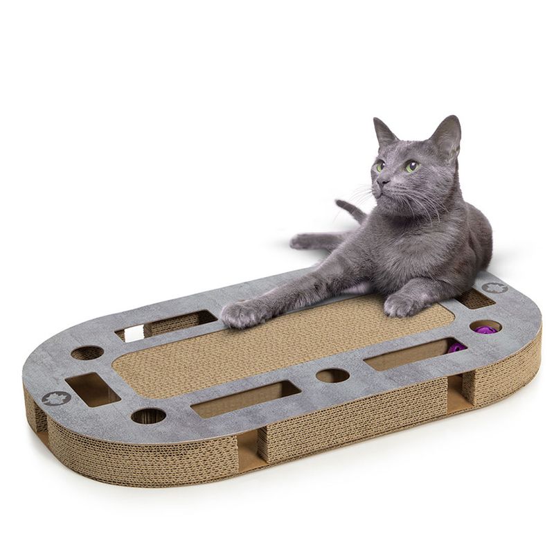CanadianCat Company Cat Playground PlayPlate L 65 x W 35 x H 5.8 cm