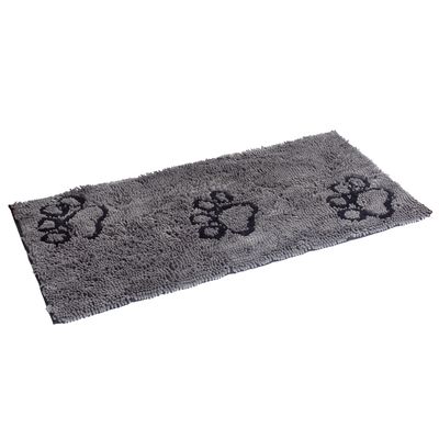 Frinchillo Dirt Control Pet Mat - Grey 120 x 60 cm (L x W)