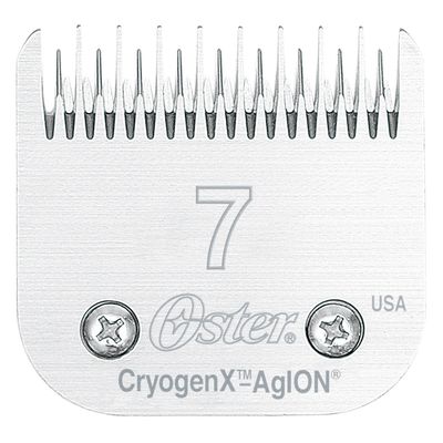 Clipper blades for Oster Clippers Clipper Blade No.4 (Length 9.5mm, Skip Tooth)