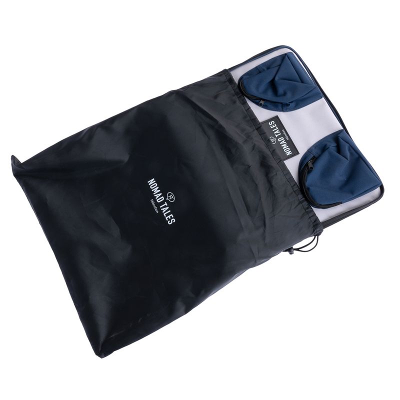 Nomad Tales Spirit Car Seat - Stone/Sapphire approx. 42 x 36 x 33 cm (L x W x H)