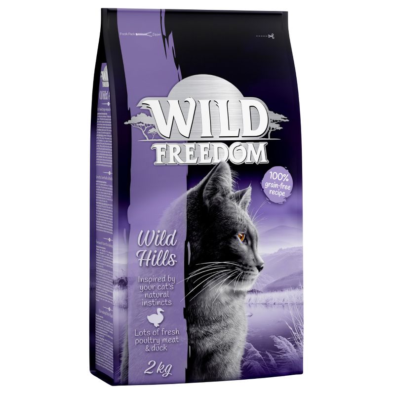 Wild Freedom Grain-Free Dry Cat Food Economy Pack 3 x 2kg Kitten \