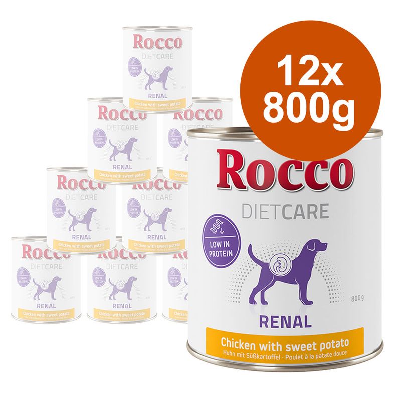 Rocco Diet Care Renal - Chicken with Sweet Potato 6 x 400g