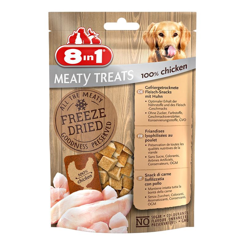 8in1 Meaty Treats Chicken Breast (50g)