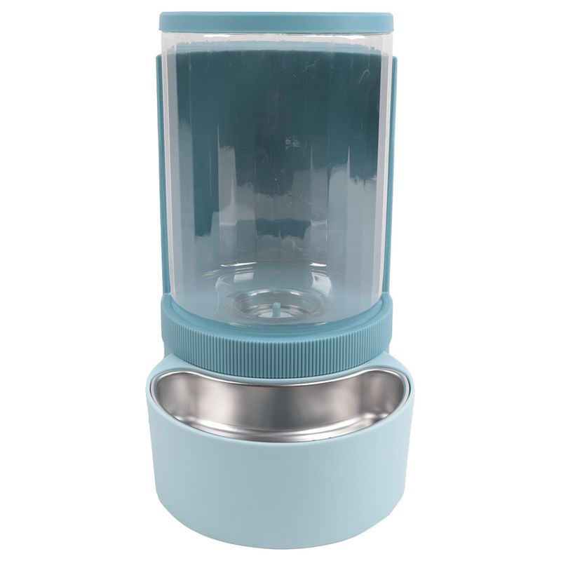 TIAKI Light Blue Food and Water Dispenser Up to 1.3kg Dry Food & 3L Water