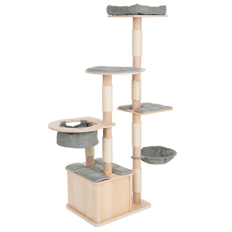 Ankara Cat Tree Grey