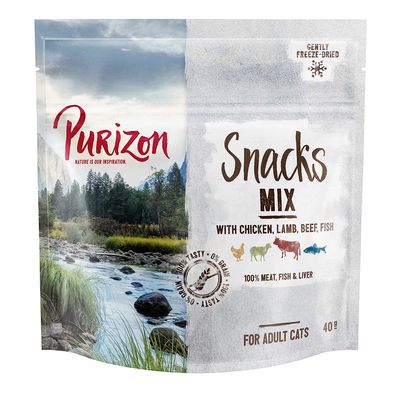 Purizon Cat Snacks - Grain-Free Mix 40g
